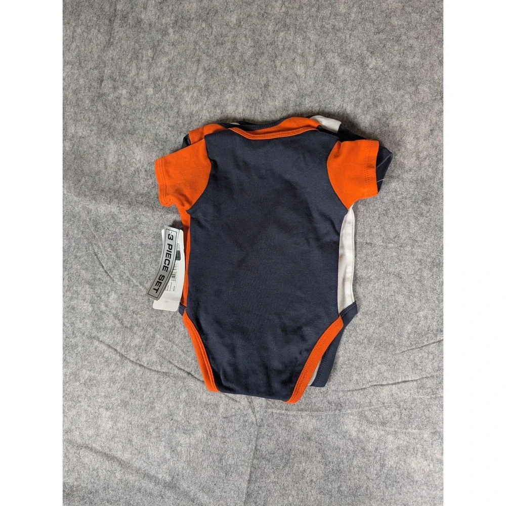NFL Chicago Bears‎ Baby Bodysuit Orange Navy Blue 18 Months